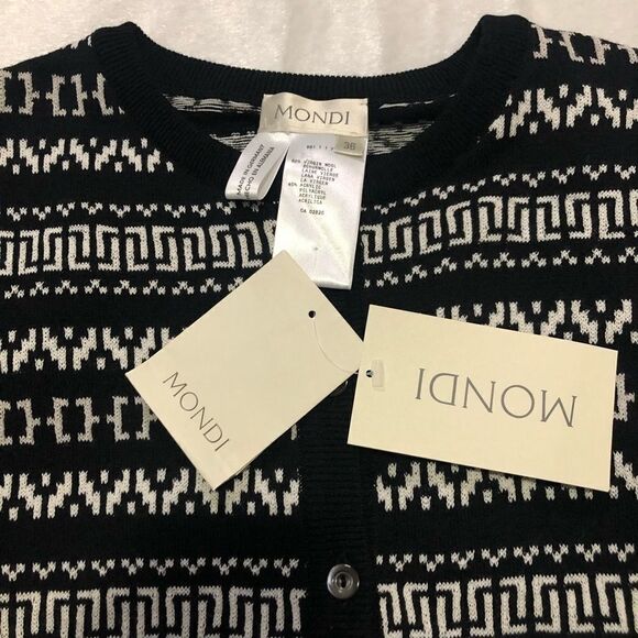 🆕 mondi knitted virgin wool cardigan - Picture 4 of 7